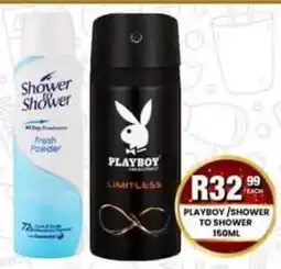 Take 'n Pay Playboy/ Shower to Showver offer