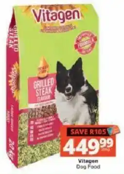 Checkers Vitagen Dog Food offer
