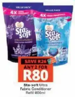 Checkers Sta-soft Ultra Fabric Conditioner Refill offer