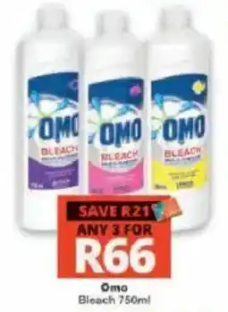 Checkers Omo Bleach offer