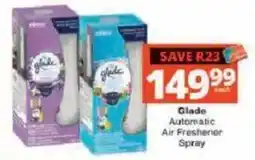 Checkers Glade Automatic Air Freshener Spray offer