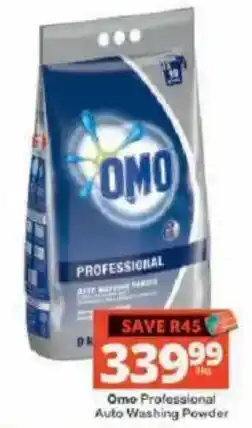 Checkers Omo Professional Auto Washing Powder offer
