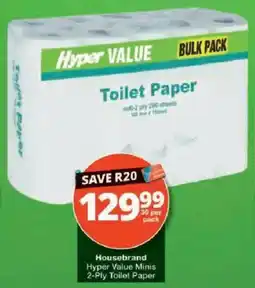Checkers Hyper Value Minis 2-Ply Toilet Paper offer