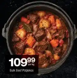 Checkers Bulk Beef Potjiekos offer