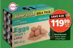 Checkers Housebrand Hyper Value Large Eggs offer