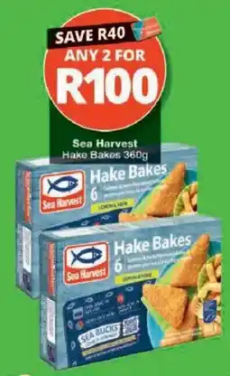 Checkers Sea Harvest Hake Bakes offer