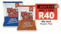 Checkers Big Jack Frozen Pies offer