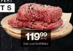 Checkers Bulk Lean Beef Mince offer