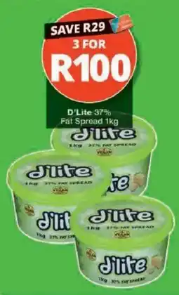 Checkers D'Lite 37% Fat Spread offer
