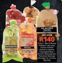 Checkers Boil and Roast Potatoes offer
