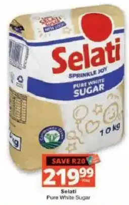 Checkers Selati Pure White Sugar offer