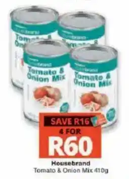 Checkers Housebrand Tomato & Onion Mix offer