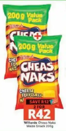 Checkers Willards Cheas Naks offer