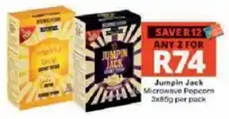 Checkers Jumpin Jack Microwave Popcorn offer