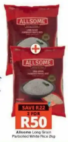 Checkers Allsome Long Grain Parboiled White Rice offer