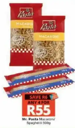 Checkers Mr. Pasta Macaroni/Spaghetti offer