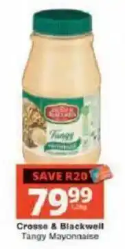 Checkers Crosse & Blackwell Tangy Mayonnaise offer