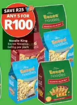 Checkers Eezee noodles Assorted offer