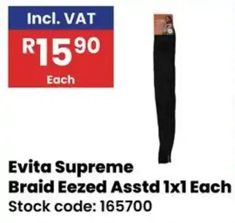 Evita Supreme Braid Eezed Asstd