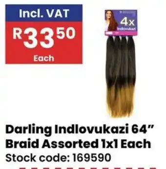 Darling Indlovukazi 64" Braid Assorted