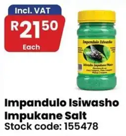 Africa Cash and Carry Impandulo Isiwasho Impukane Salt offer
