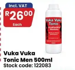 Africa Cash and Carry Vuka Vuka Tonic Men offer