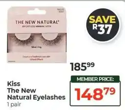 Dis-Chem Kiss The New Natural Eyelashes offer
