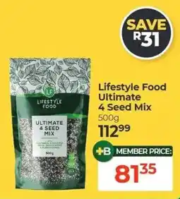 Dis-Chem Lifestyle Food Ultimate 4 Seed Mix offer