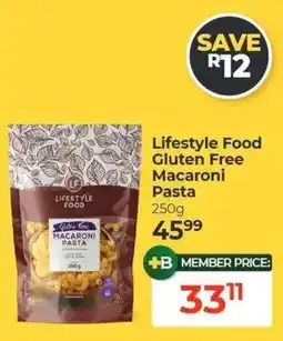 Dis-Chem Lifestyle Food Gluten Free Macaroni Pasta offer
