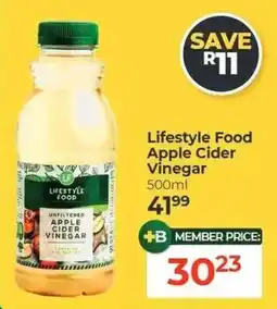 Dis-Chem Lifestyle Food Apple Cider Vinegar offer