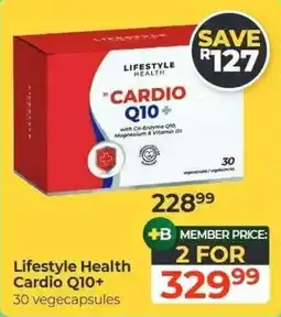 Dis-Chem Lifestyle Health Cardio Q10+ offer