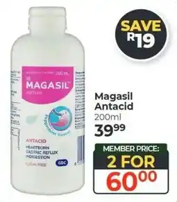 Dis-Chem Magasil Antacid offer