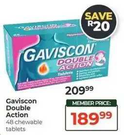 Dis-Chem Gaviscon Double Action offer