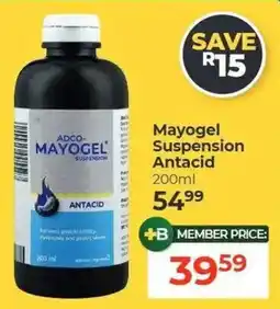 Dis-Chem Adco-Mayogel Suspension Antacid offer