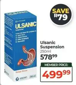 Dis-Chem Ulsanic Suspension offer
