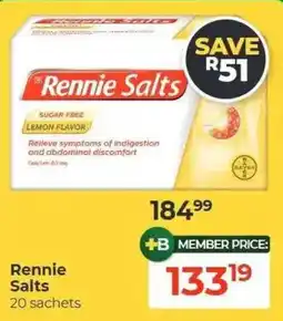Dis-Chem Rennie Salts offer