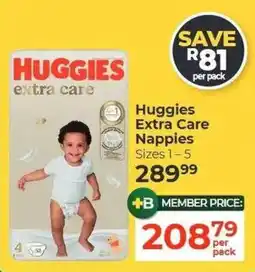 Dis-Chem Huggies Extra Care Nappies offer