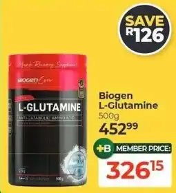 Dis-Chem Biogen L-Glutamine offer