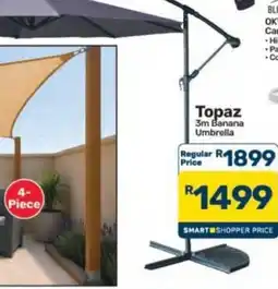 Pick n Pay Hypermarket Topaz 3m Banana Umbrella offer