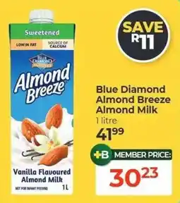 Dis-Chem Blue Diamond Almond Breeze Almond Milk offer