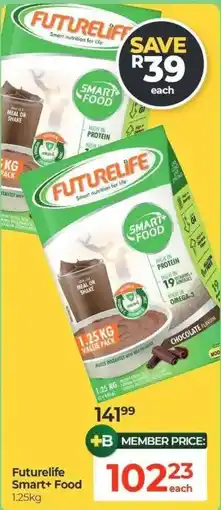 Dis-Chem Futurelife Smart+ Food offer