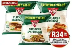 Take 'n Pay Fry's Everyday Value Plant-Based Spicy Sausages offer