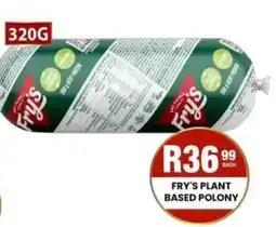 Take 'n Pay Fry's Plant Based Polony offer