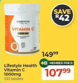 Dis-Chem Lifestyle Health Vitamin C offer