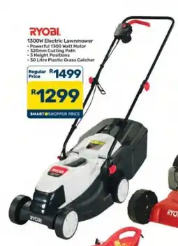 Pick n Pay Hypermarket RYOBI 1300W Electric Lawnmower offer
