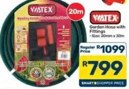 Pick n Pay Hypermarket WATEX Garden Hose with Fittings offer