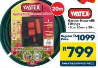 WATEX Garden Hose with Fittings