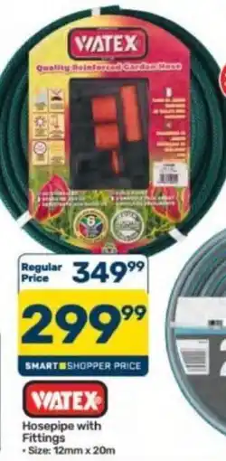 Pick n Pay Hypermarket WATEX Hosepipe with Fittings offer