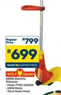 Pick n Pay Hypermarket WOLF Garden 650W Electric Trimmer offer