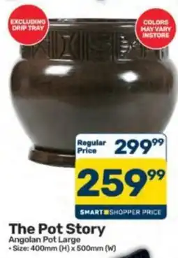 Pick n Pay Hypermarket The Pot Story Angolan Pot Large offer